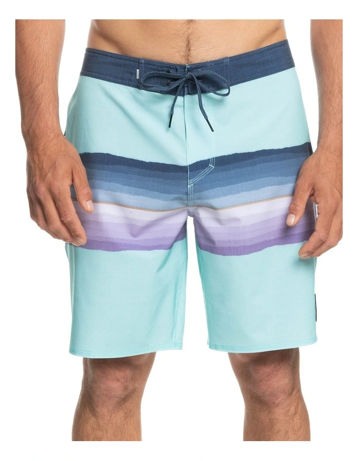 Quiksilver Surfsilk Resin Tint 19" Boardshort In Blue/Multi 1 Quiksilver Surfsilk Resin Tint 19" Boardshort In Blue/Multi
