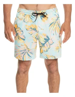 Quiksilver Volley 17" Boardshort In Angel Blue