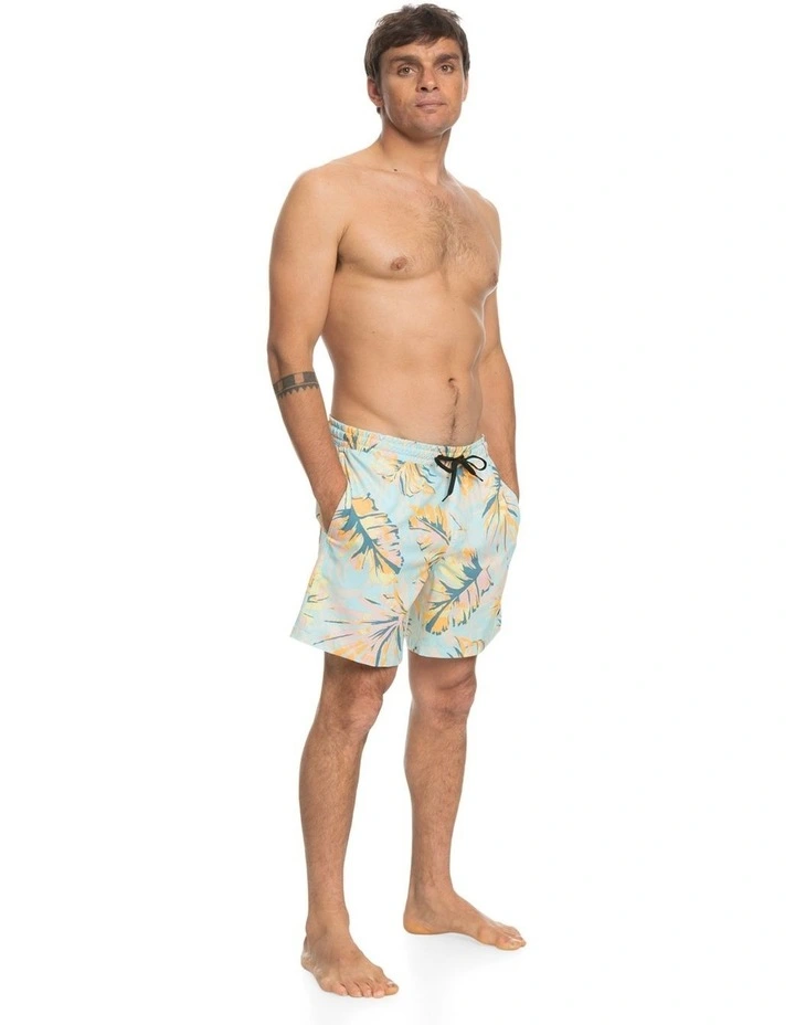 Quiksilver Volley 17" Boardshort In Angel Blue 4 Quiksilver Volley 17" Boardshort In Angel Blue - Image 4