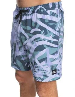Alternative view of Quiksilver Volley 17" Boardshort In Majolica Blue