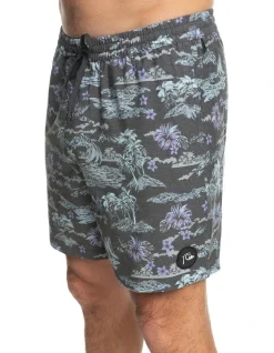 Alternative view of Quiksilver Volley 17" Boardshort In Grey
