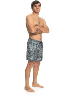 Quiksilver Volley 17" Boardshort In Grey -Nena & Pasadena Sales 959054950 4 720x928