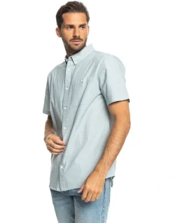 Alternative view of Quiksilver Winfall Short Sleeve Shirt In Provencial