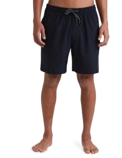 Stab X Quiksilver Volley 17" Shorts In Black