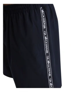 Stab X Quiksilver Volley 17" Shorts In Black -Nena & Pasadena Sales 959117500 4 720x928
