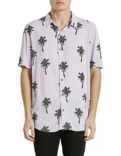 KSCY Mystery Relaxed Shirt In Lavender