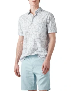 Rodd & Gunn Acacia Bay Short Sleeve Shirt In Lake