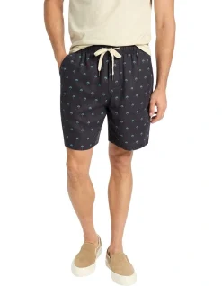 Marcs Fitzroy Linen Short In Slate