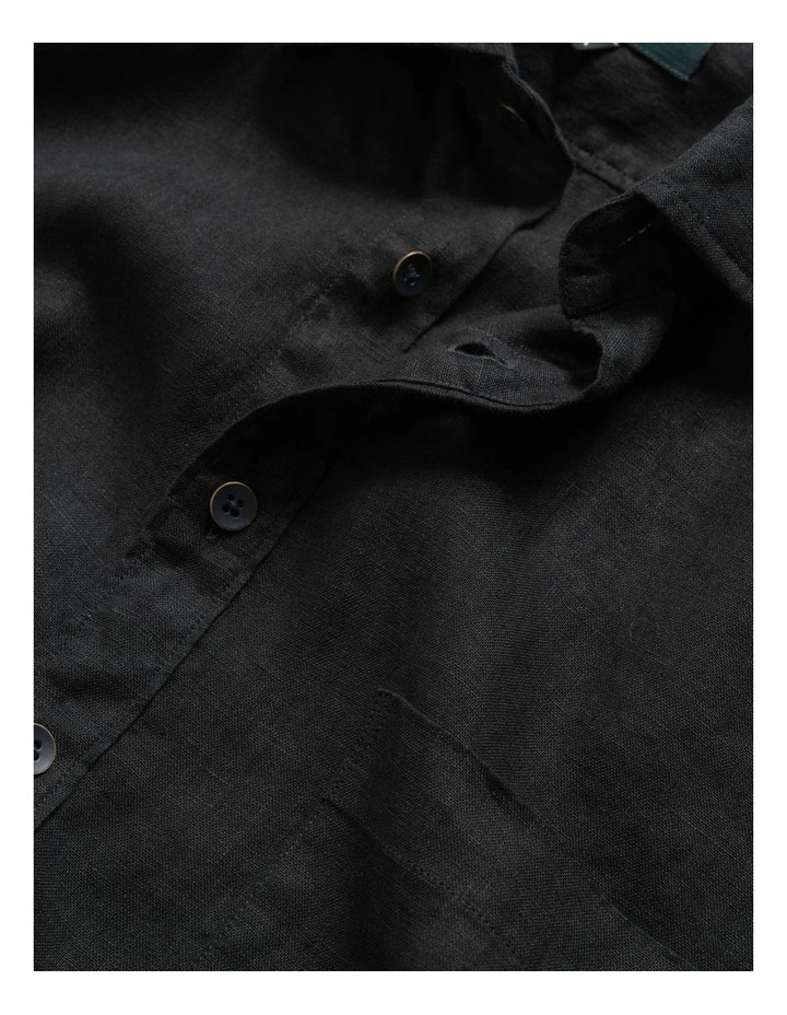 Rodd & Gunn Coromandel Sports Fit Shirt In Onyx - Image 5