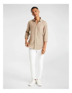Yd. Hargrove Brushed Shirt In Beige -Nena & Pasadena Sales 967618990 7 720x928