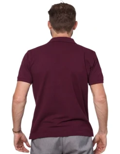 Alternative view of The Road Buttonless Polo Shirt In Red