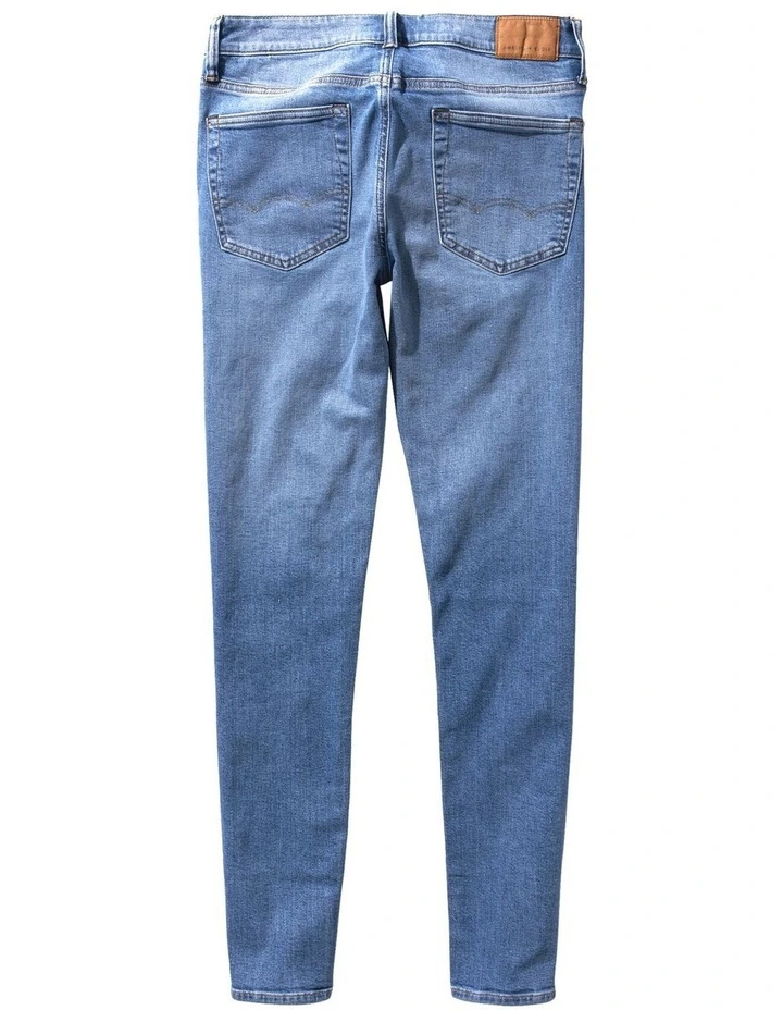 American Eagle Airflex Athletic Skinny Jean In Blue 4 American Eagle Airflex Athletic Skinny Jean In Blue - Image 4