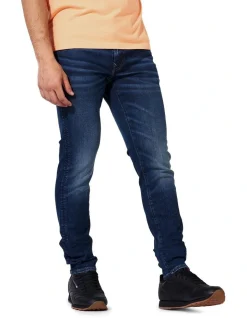 American Eagle Airflex Skinny Jean In Blue