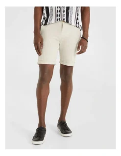 Yd. Daniel Stretch Short In Cream