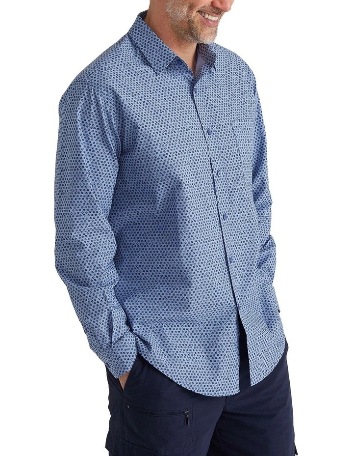 Breakaway Alzira Long Sleeve Shirt In Coastal 2 Breakaway Alzira Long Sleeve Shirt In Coastal - Image 2