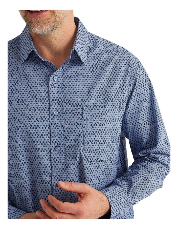 Breakaway Alzira Long Sleeve Shirt In Coastal 4 Breakaway Alzira Long Sleeve Shirt In Coastal - Image 4