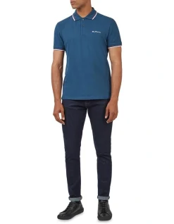 Alternative view of Ben Sherman Signature Polo In Blue