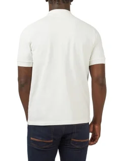 Ben Sherman Vertical Stripe Polo Snow White -Nena & Pasadena Sales 970977250 3 720x928