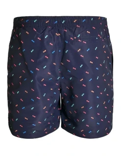 URBAN CLASSICS Sunglasses Pattern Swim Shorts In Navy -Nena & Pasadena Sales 974336500 6 720x928