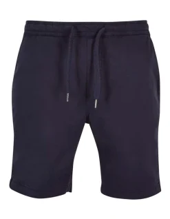 Alternative view of URBAN CLASSICS Stretch Twill Jog Shorts In Navy