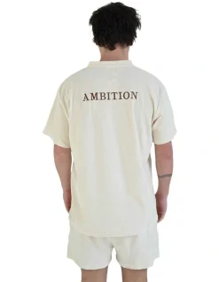 Ambition The Label Organic Cotton Shorts In Beige 3 Ambition The Label Organic Cotton Shorts In Beige -Nena & Pasadena Sales 974785420 2 720x928