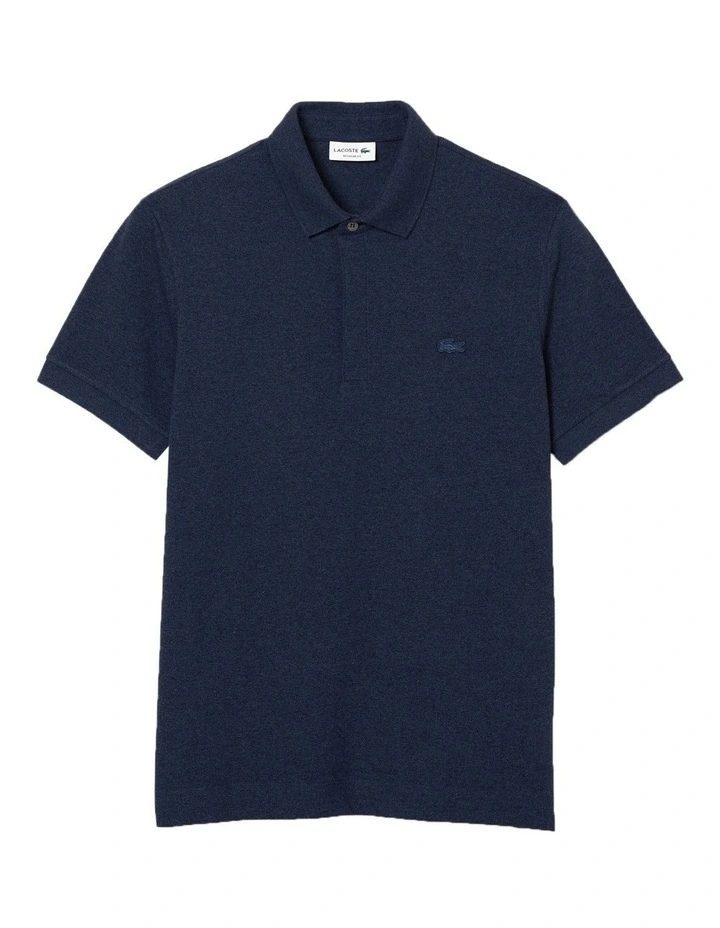 Lacoste Paris Polo In Dark Blue - Image 5