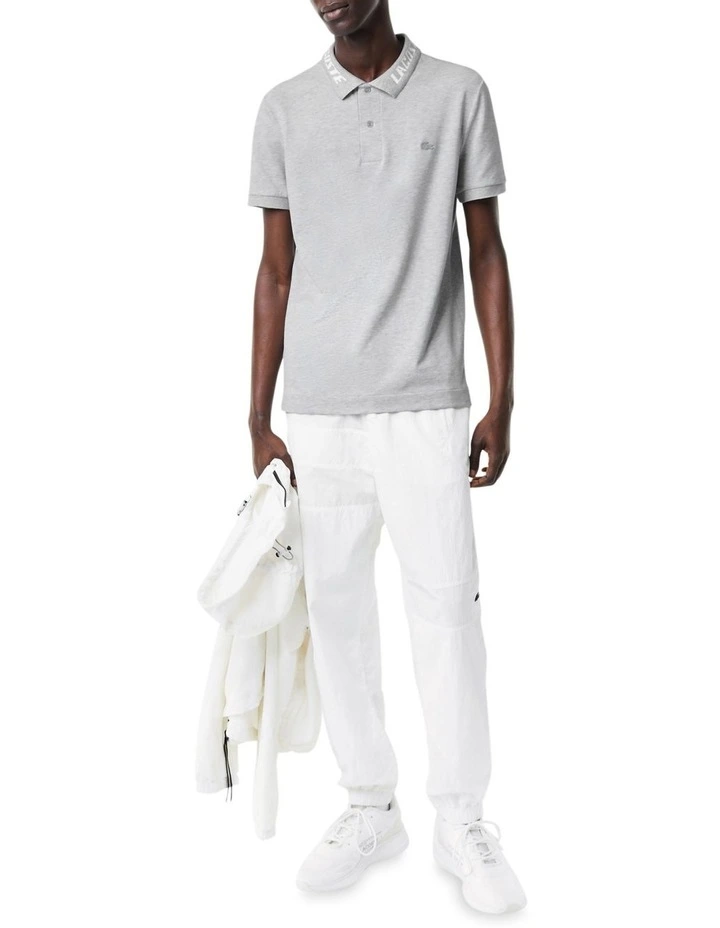 Lacoste Active Slim Fit Polo In Grey - Image 2