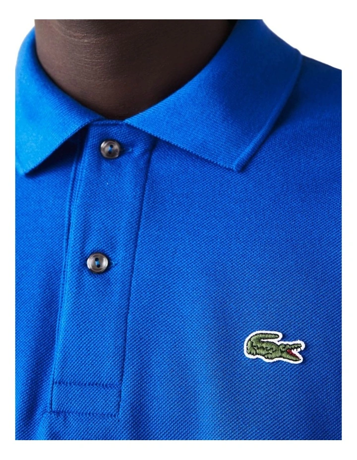 Lacoste L1212 Classic Polo In Blue - Image 4