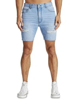 KSCY KS2 Denim Short In Blue