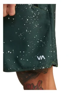 RVCA Yogger IV Elastic 17 Inch Shorts In Dark Olive Splatter 9 RVCA Yogger IV Elastic 17 Inch Shorts In Dark Olive Splatter -Nena & Pasadena Sales 977647330 4 720x928