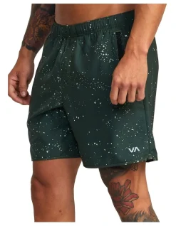 RVCA Yogger IV Elastic 17 Inch Shorts In Dark Olive Splatter 11 RVCA Yogger IV Elastic 17 Inch Shorts In Dark Olive Splatter -Nena & Pasadena Sales 977647330 6 720x928