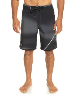 Quiksilver Surfsilk New Wave 20" Boardshorts In Black
