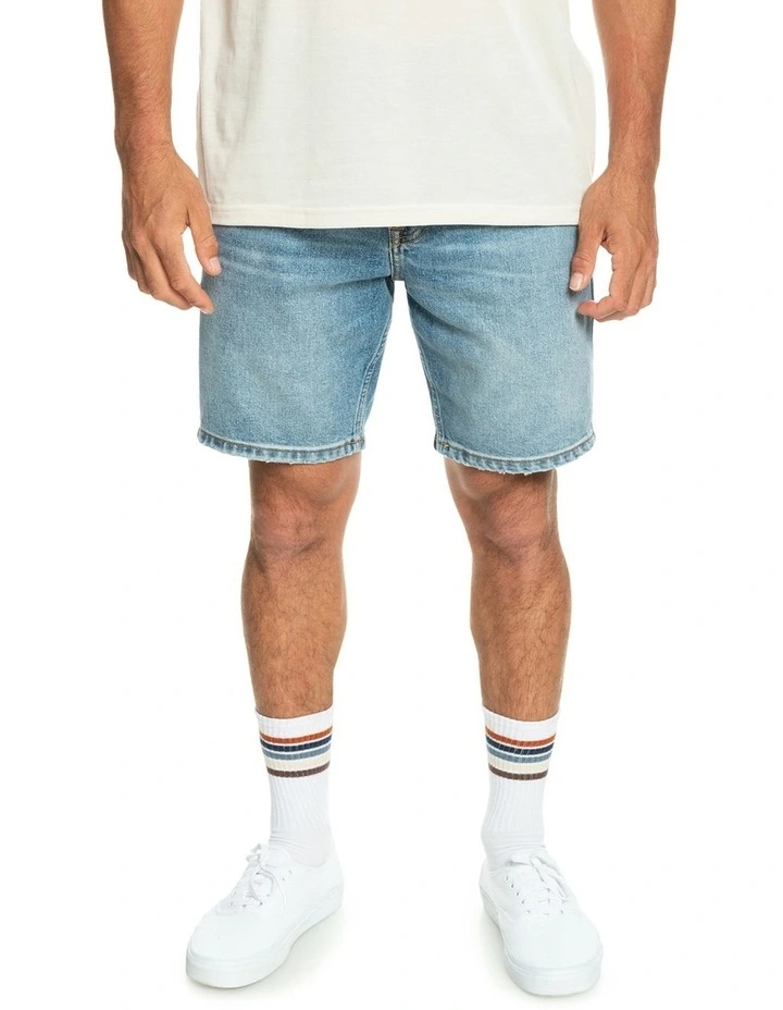 Quiksilver Modern Wave Denim Shorts In Blue