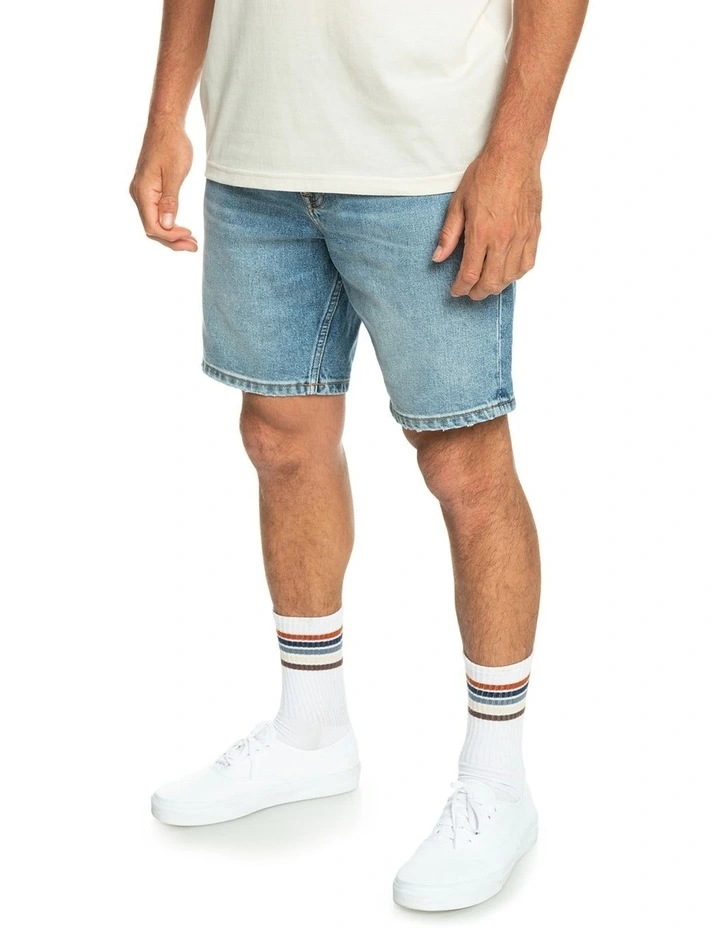 Quiksilver Modern Wave Denim Shorts In Blue - Image 3