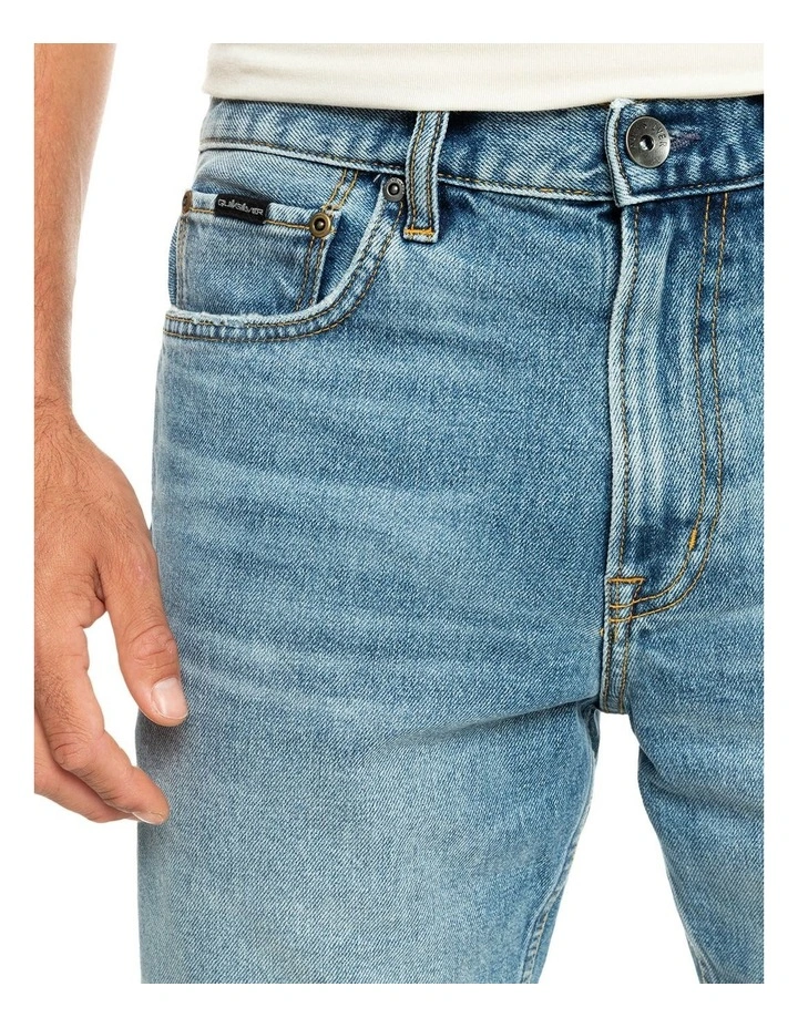 Quiksilver Modern Wave Denim Shorts In Blue - Image 5