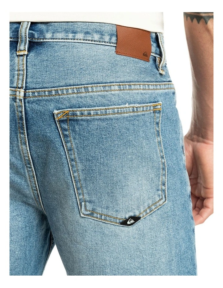 Quiksilver Modern Wave Denim Shorts In Blue - Image 6