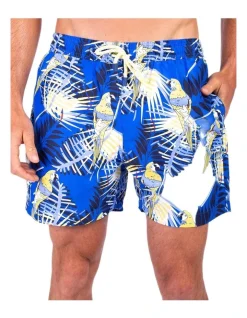 Tolu Macaws Boardshorts In Blue