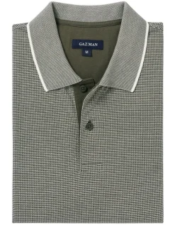 Gazman Smart Jacquard Polo In Green 7 Gazman Smart Jacquard Polo In Green -Nena & Pasadena Sales 978388390 4 720x928