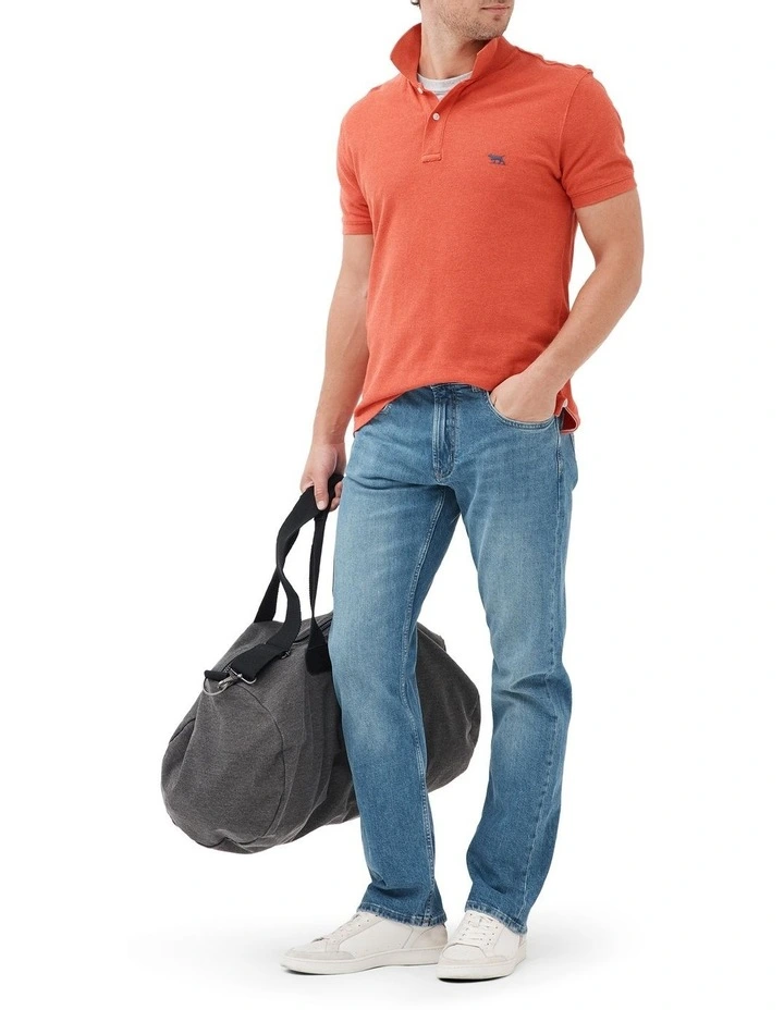 Rodd & Gunn Timaru Relaxed Fit Italian Denim Long Leg In Light Blue - Image 2