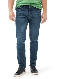 Rodd & Gunn Owaka Straight Fit Italian Denim Long Leg In True Blue