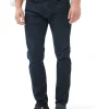 Rodd & Gunn Weston Straight Fit Italian Denim Long Leg In Blue/Black