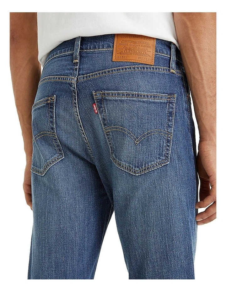 Levi's 511 Slim Jeans In Blue - Image 4