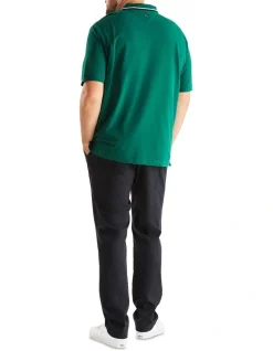 Alternative view of Tommy Hilfiger Big & Tall Brand Love Logo Polo In Green