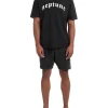 Prince Neptune Lounge Short In Black