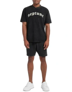 Prince Neptune Lounge Short In Black