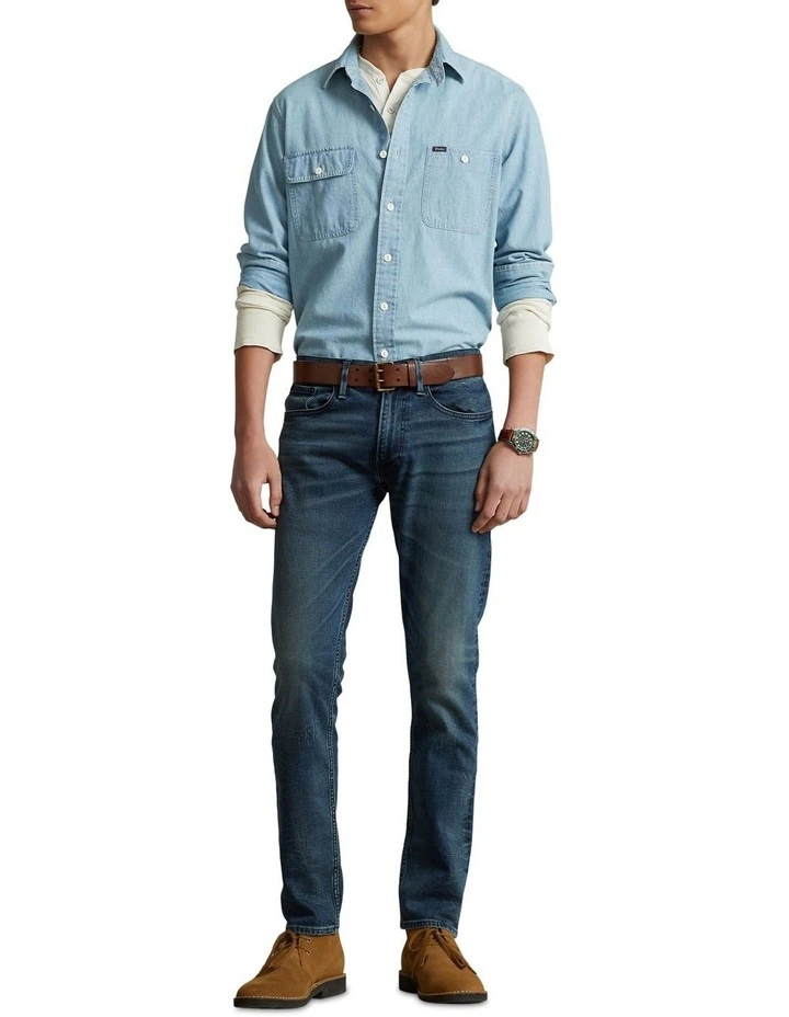 Polo Ralph Lauren Sullivan Slim Performance Stretch Jean In Blue - Image 3