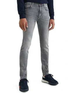 Tommy Hilfiger Slim Bleecker Jean Alma In Grey