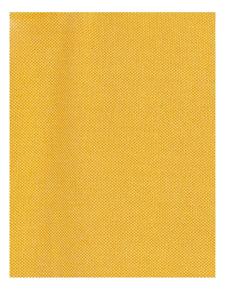 Barbour Washed Sports Polo In Mustard - Image 4