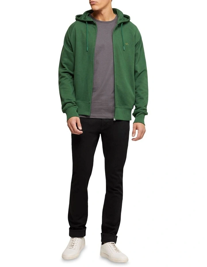 Oxford Leo Overdyed Jeans In Black - Image 5