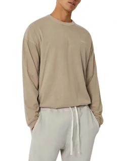 Industrie The Del Sur L/S Tee In Beige